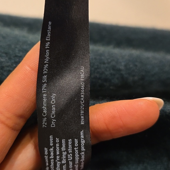 Eileen Fisher Cashere Silk Knit Bell Sleeved Sweater NWOT - Picture 7 of 7